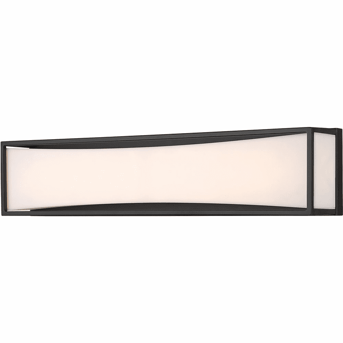 Z-Lite 1933-24MB-LED Baden Contemporary Matte Black LED 24" Vanity Lighting