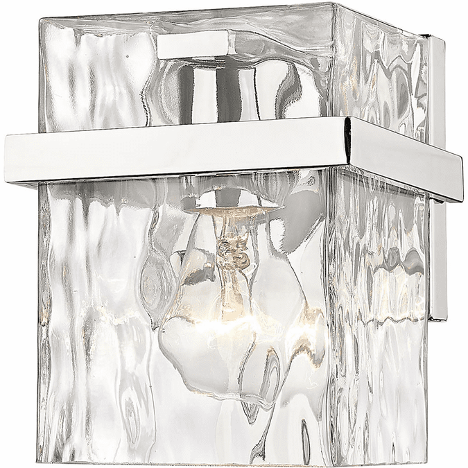 Z-Lite 1938-1S-CH Bennington Contemporary Chrome Lighting Wall Sconce