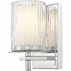 Z-Lite 1949-1S-CH Grayson Modern Chrome Wall Sconce Lighting