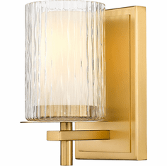 Z-Lite 1949-1S-MGLD Grayson Modern Modern Gold Wall Sconce Lighting