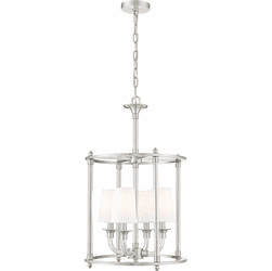 Z-Lite 1950-4C-BN Katerina Modern Brushed Nickel 16" Foyer Lighting