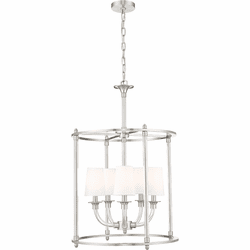 Z-Lite 1950-5C-BN Katerina Modern Brushed Nickel 20" Foyer Light Fixture