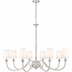 Z-Lite 1950-8BN Katerina Modern Brushed Nickel Ceiling Chandelier