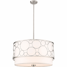 Z-Lite 197-17BN Kendall Modern Brushed Nickel 17