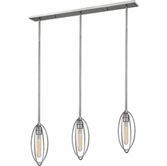 Z-Lite 3000-3B-OS Persis Modern Old Silver Multi Pendant Light Fixture