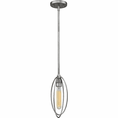 Z-Lite 3000MP-OS Persis Contemporary Old Silver Mini Pendant Lighting Fixture