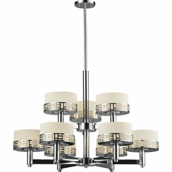 Z-Lite 328-9-CH Elea Chrome31.75" Wide Chandelier Lighting