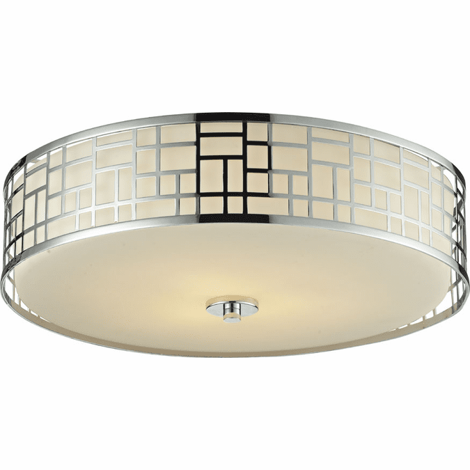 Z-Lite 328F20-CH Elea Chrome6.5" Tall Ceiling Light Fixture