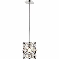 Z-Lite 4004MP-CH Eternity Chrome Mini Pendant Hanging Light