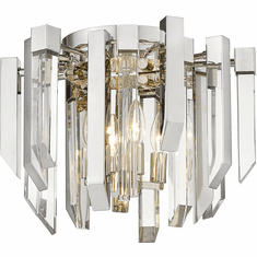 Z-Lite 4006F-PN Bova Polished Nickel Ceiling Light Fixture