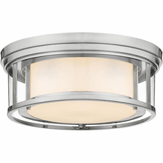 Z-Lite 426F16-BN Willow Modern Brushed Nickel 16" Overhead Lighting