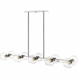 Z-Lite 455-10L-CH Marquee Contemporary Chrome Island Lighting