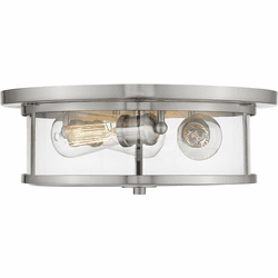 Z-Lite 462F16-BN Savannah Modern Brushed Nickel 16" Home Ceiling Lighting