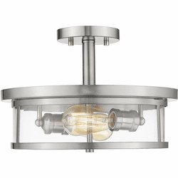 Z-Lite 462SF14-BN Savannah Contemporary Brushed Nickel 14" Ceiling Lighting