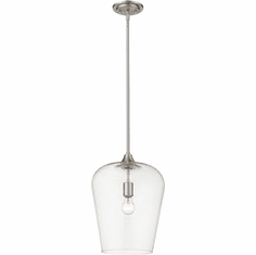 Z-Lite 473P12-BN Joliet Contemporary Brushed Nickel Drop Ceiling Light Fixture