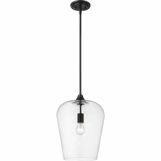 Z-Lite 473P12-MB Joliet Modern Matte Black Drop Lighting Fixture