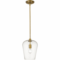 Z-Lite 473P9-OBR Joliet Modern Olde Brass Mini Pendant Lamp