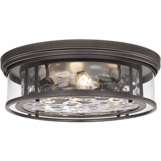 Z-Lite 493F4-BRZ Clarion Modern Bronze 21" Ceiling Light