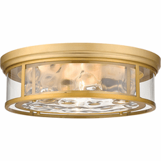 Z-Lite 493F4-OBR Clarion Modern Olde Brass 21" Overhead Lighting