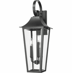Z-Lite 5008B-BK Gannon Black Outdoor Light Sconce
