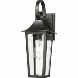 Z-Lite 5008S-BK Gannon Black 6" Exterior Wall Lighting