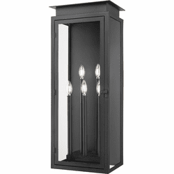 Z-Lite 5018XL-BK Nova Black Outdoor Wall Light Fixture