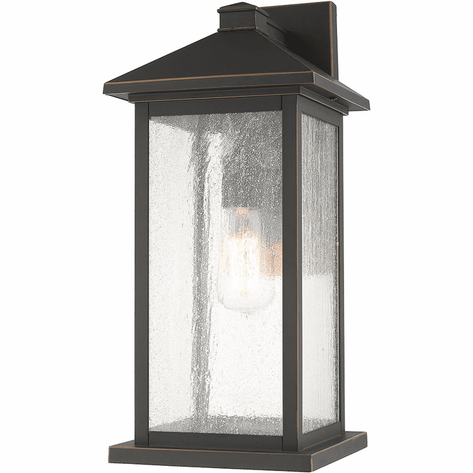 Z-Lite 531MXL-ORB Portland Oil Rubbed Bronze Exterior 18" Wall Lighting