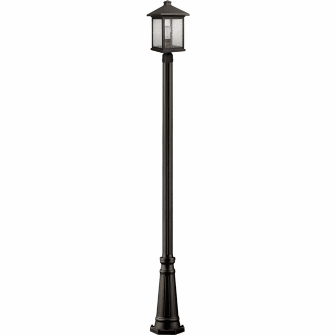 Z-Lite 531PHBR-519P-ORB Portland Oil Rubbed Bronze Outdoor Post Light ...