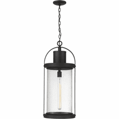 Z-Lite 569CHXL-BK Roundhouse Black Outdoor Drop Ceiling Lighting