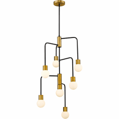 Z-Lite 621-1S-MB-FB Neutra Modern Matte Black / Foundry
