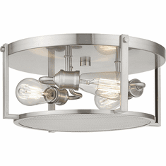 Z-Lite 723F15-BN Halycon Contemporary Brushed Nickel 16" Overhead Lighting