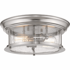 Z-Lite 727F13-BN Sonna Contemporary Brushed Nickel Flush Mount Ceiling Light Fixture