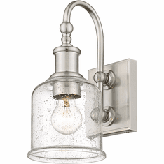 Z-Lite 734-1S-BN Bryant Contemporary Brushed Nickel Wall Lamp
