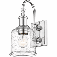 Z-Lite 734-1S-CH Bryant Contemporary Chrome Lamp Sconce