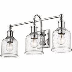 Z-Lite 734-3V-CH Bryant Modern Chrome 3-Light Bathroom Light