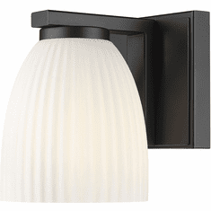 Z-Lite 7518-1S-MB Naya Contemporary Matte Black Light Sconce