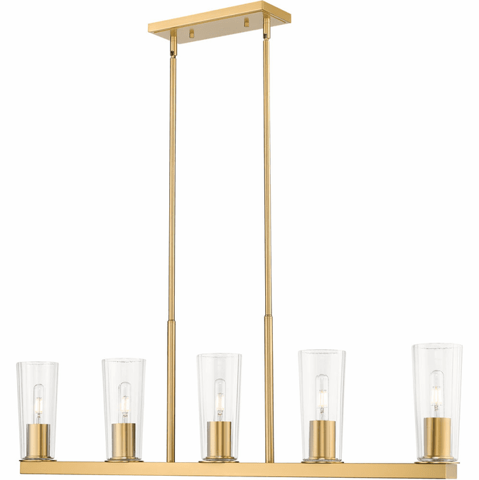 Z-Lite 826-5L-MGLD Titus Modern Modern Gold Kitchen Island Light