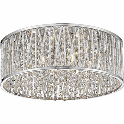 Z-Lite 872CH-RF16 Terra Chrome Halogen 16' Overhead Lighting