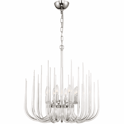 Zeev Lighting CD10176/8/CH Astoria Contemporary Chrome Chandelier Lighting