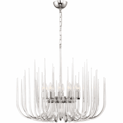 Zeev Lighting CD10177/12/CH Astoria Contemporary Chrome Lighting Chandelier