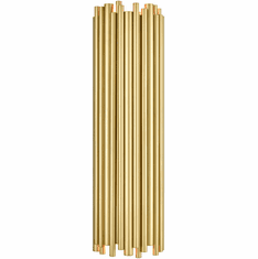 Zeev Lighting WS70049/2/AGB Cathedral Contemporary Aged Brass Lighting Sconce