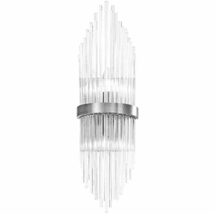 Zeev Lighting WS70051/2/PN Citadel Modern Polished Nickel Wall Sconce Lighting