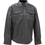 Black Leather Double Chest Pocket  SHIRT 