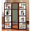 Brown Sugar Walnut Mirror Multi Photo Screen