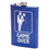 Game Over Metallic Flask