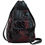 Glossy  Faux Snake & Real Leather Bag