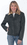 Leather Jacket Animal Trim Removable Collar