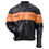 Leather Zip Out Lining  Accent Jacket