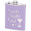 Lilac Leather Girls Night Out Flask 