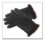 Mink Trimmed Leather Gloves